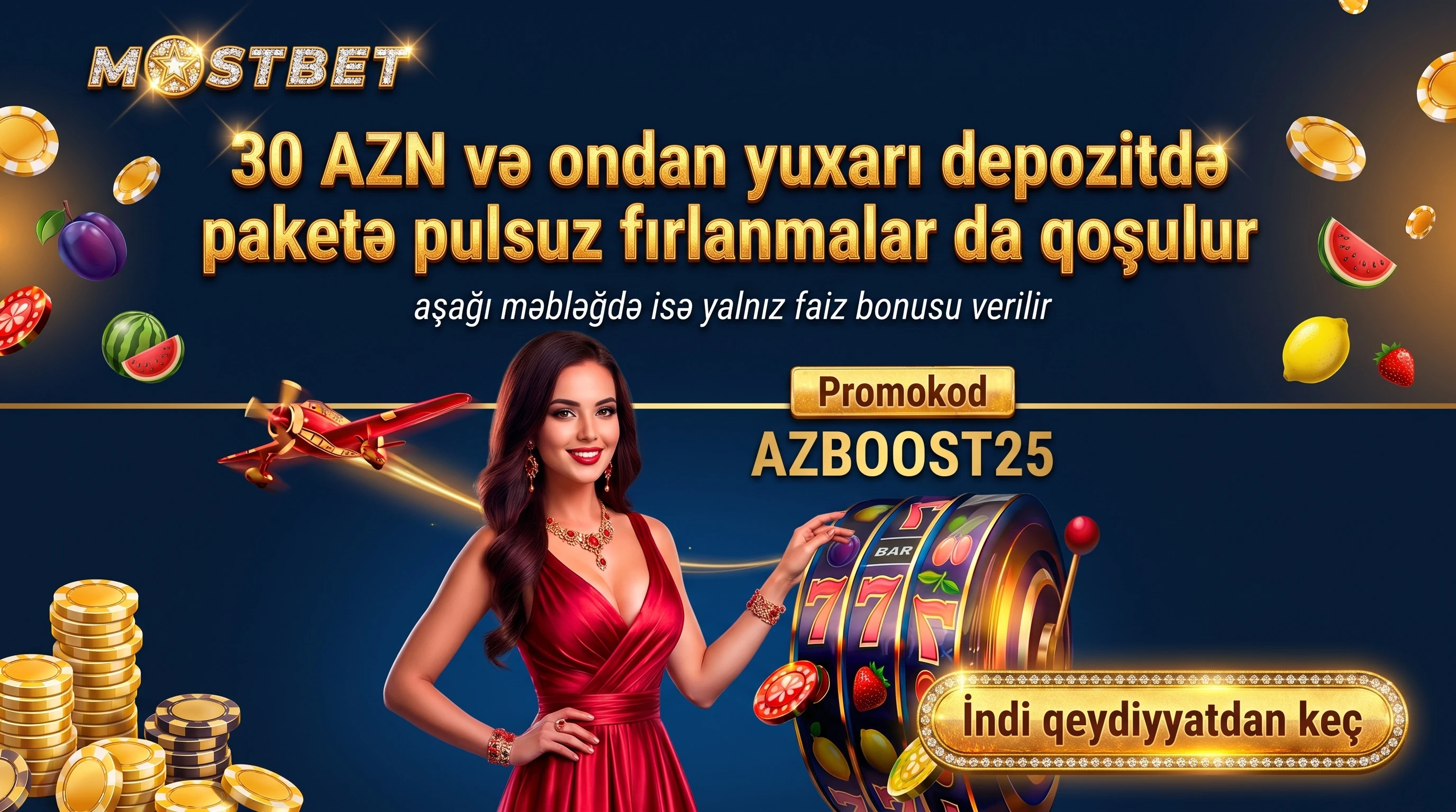 Mostbet bonus almaq: ilk depozitdən depozitsiz təklifə qədər