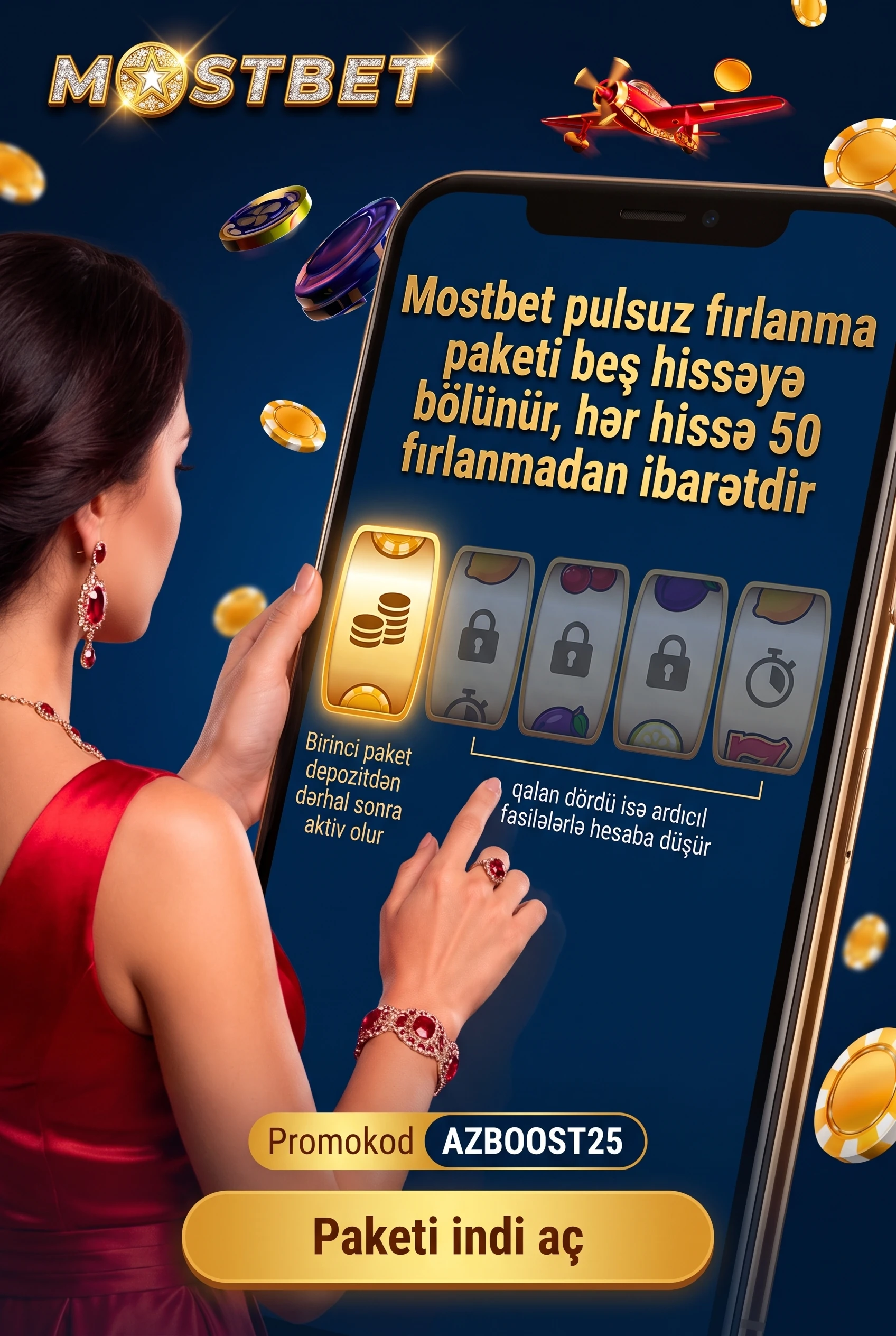 Pulsuz fırlanma paketlərini gün-gün necə izləmək