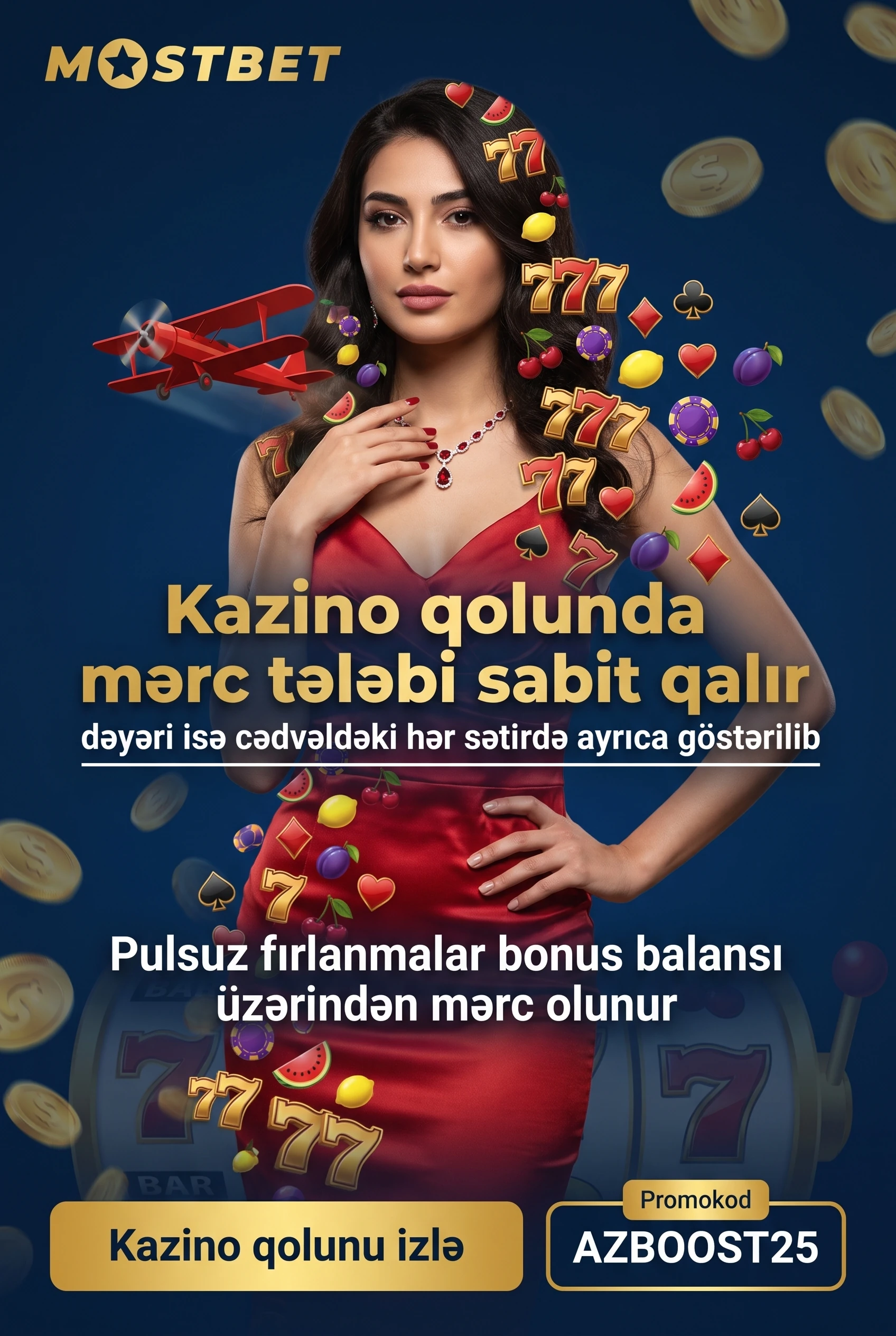 Kazino qolunu necə istifadə etmək