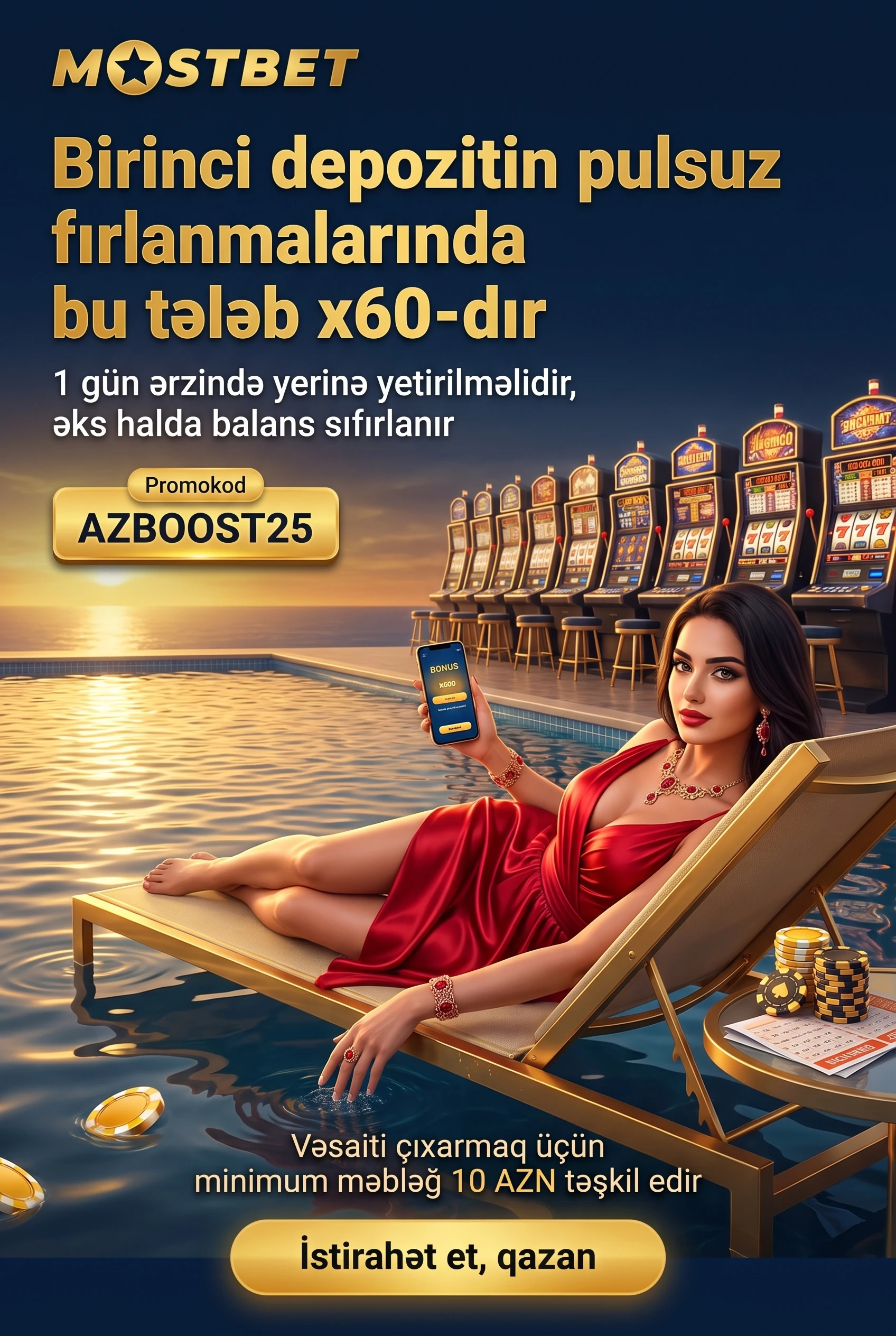 Bonus balansından gələn uduş nə vaxt əsas balansa keçir