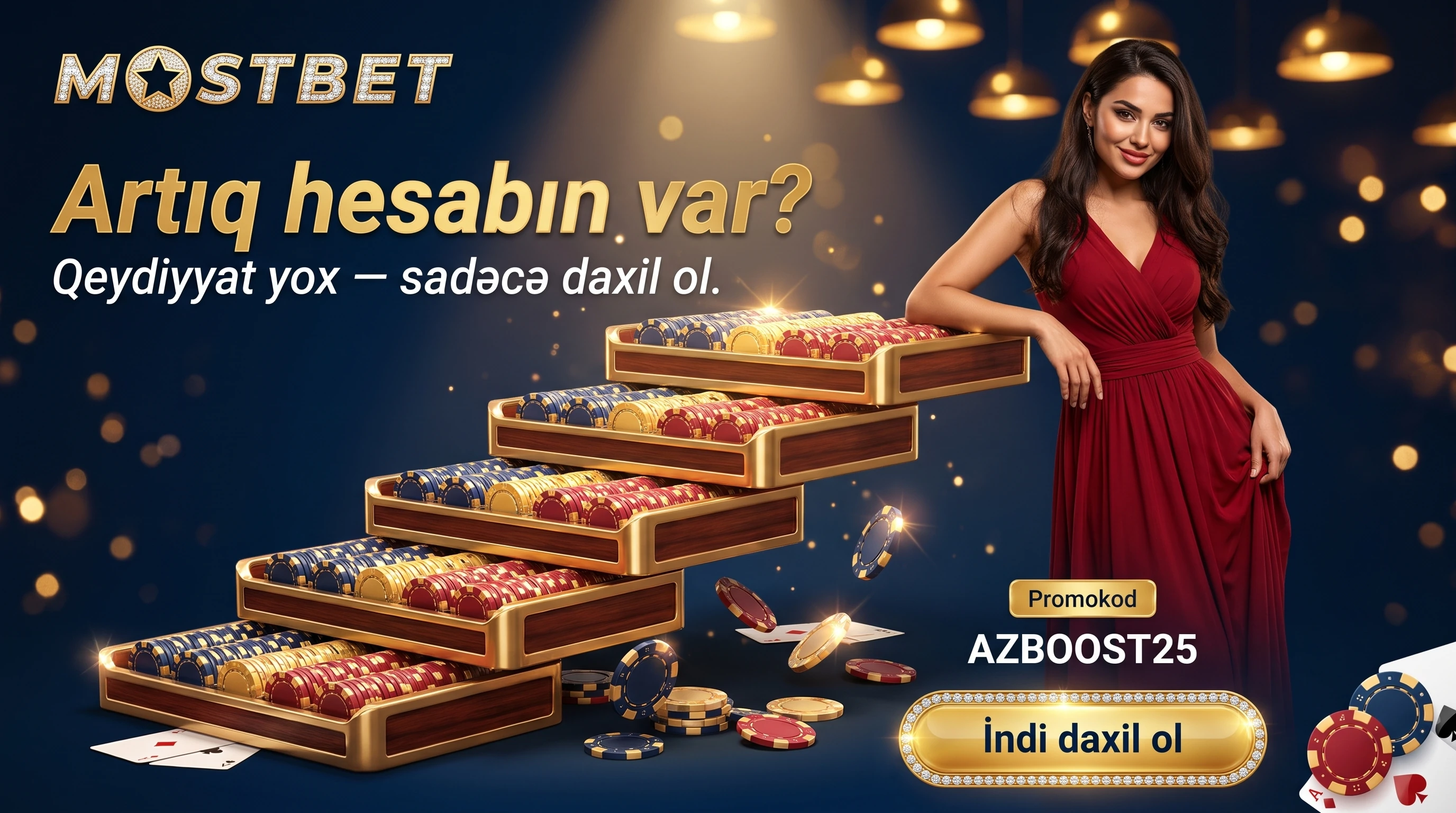 Mostbet hesabına giriş və ünvanın yoxlanması