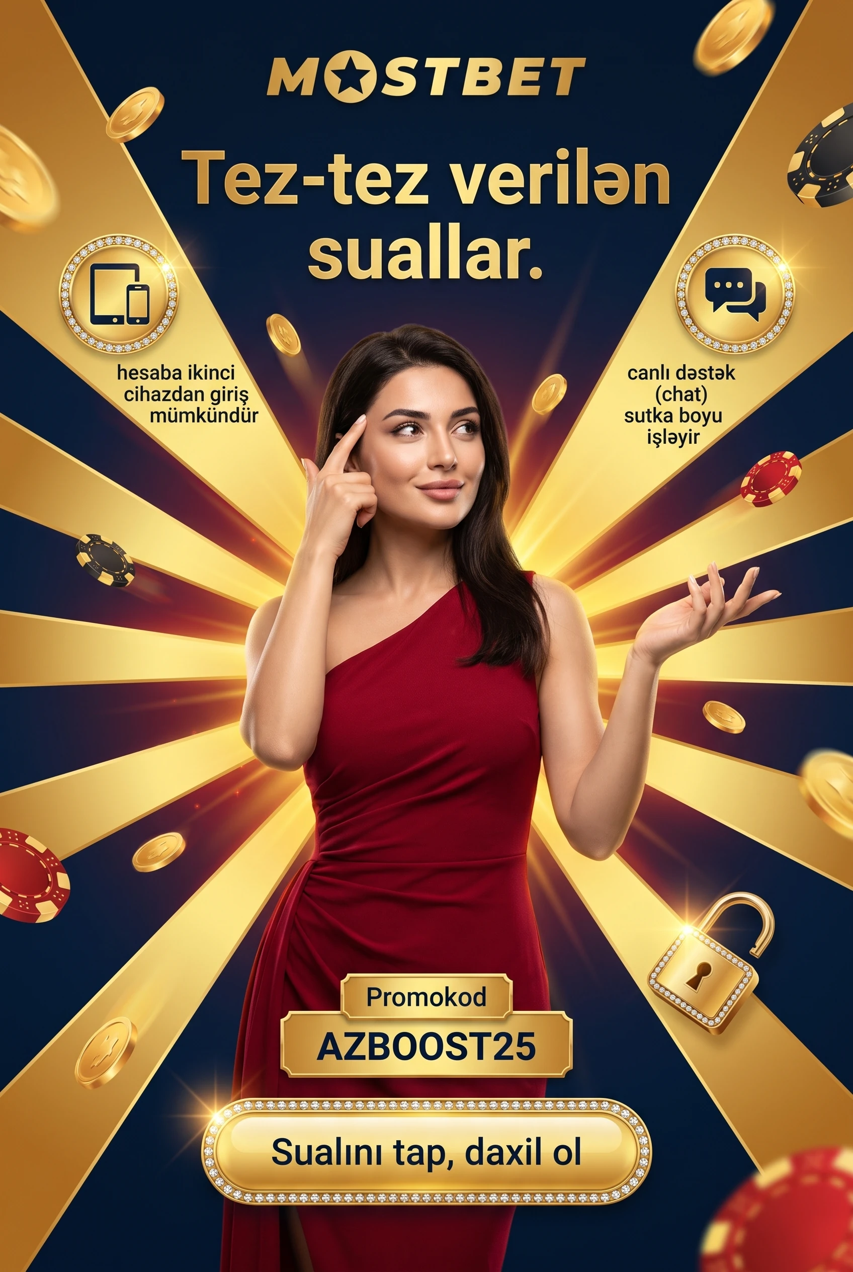 Mostbet girişi ilə bağlı oyunçu sualları