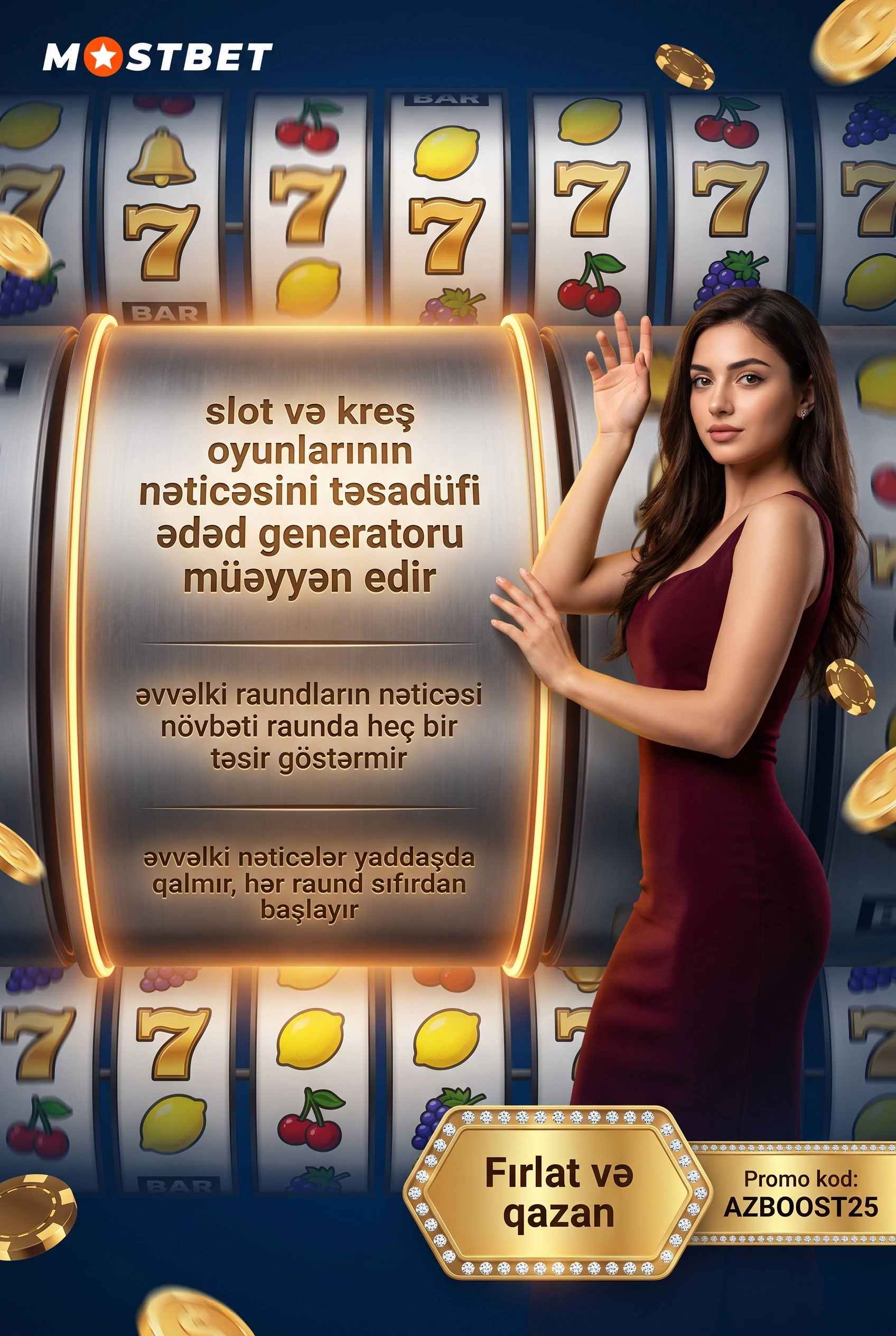 Slot raundunun təsadüfi nəticəsi